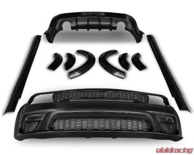 Vicrez 2020 Widebody Kit SRT Hellcat Style Dodge Charger 2015-2021 - vz102199