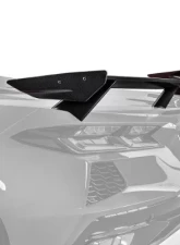 Vicrez High Wing Carbon Fiber Rear Spoiler Chevrolet C8 Corvette Stingray 2020-2024                                     - vz102208 - Image 8