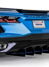 Vicrez 160LV Rear Diffuser Chevrolet Corvette C8 2020-2024                                     - vz102209-CFZ - Image 2