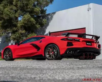 Vicrez 160LV Rear Diffuser Chevrolet Corvette C8 2020-2024 - vz102209-CFZ