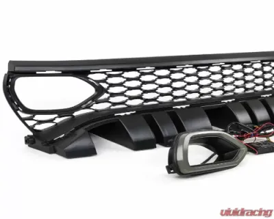 Vicrez Front Grille w/ LED Snorkel Lights Dodge Charger 2020-2021 - vz102229