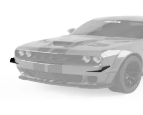Vicrez 2LV Front Bumper Canards Dodge Challenger 2015-2020