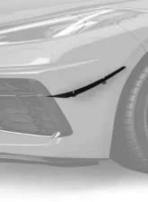 Vicrez 2VR Front Bumper Canards Chevrolet C8 Corvette Stingray 2020-2024                                     - vz102235-DC - Image 5