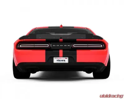 Vicrez V1R Wicker Bill Add-On Dodge Challenger 2015-2021 - vz102244-SBI