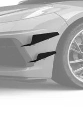 Vicrez 4VR + 3VR Front Bumper Canards Chevrolet C8 Corvette Stingray 2020-2024                                     - vz102246-SB - Image 4