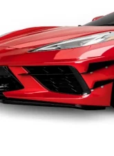 Vicrez 4VR + 3VR Front Bumper Canards Chevrolet C8 Corvette Stingray 2020-2024                                     - vz102246-SB - Image 3