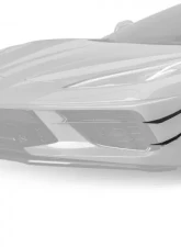 Vicrez 2VR + 1VR Front Bumper Canards Chevrolet C8 Corvette Stingray 2020-2024                                     - vz102247-GC - Image 4