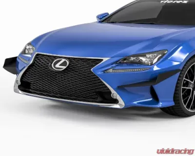Vicrez CR1 Front Bumper Canards Lexus RC350 F Sport 2015-2018 - vz102249-DC