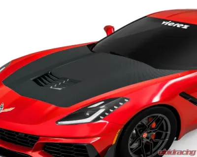 Vicrez Hood Wrap Vinyl Chevrolet Corvette C7 2014-2019 - vz102261
