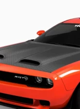 Vicrez Hood Wrap Vinyl Dodge Challenger 2008-2021                                     - vz102262 - Image 8