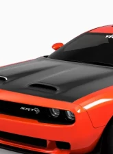 Vicrez Hood Wrap Vinyl Dodge Challenger 2008-2021                                     - vz102262 - Image 2