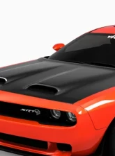Vicrez Hood Wrap Vinyl Dodge Challenger 2008-2021                                     - vz102262 - Image 6