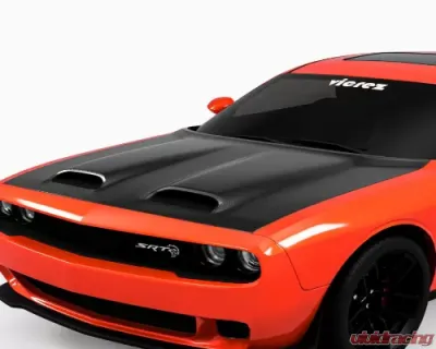 Vicrez Hood Wrap Vinyl Dodge Challenger 2008-2021 - vz102262