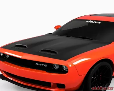 Vicrez Hood Wrap Vinyl Dodge Challenger 2008-2021 - vz102262