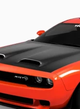 Vicrez Hood Wrap Vinyl Dodge Challenger 2008-2021                                     - vz102262 - Image 8