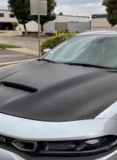 Vicrez Hood Wrap Vinyl Dodge Charger 2011-2020                                     - vz102264 - Image 2