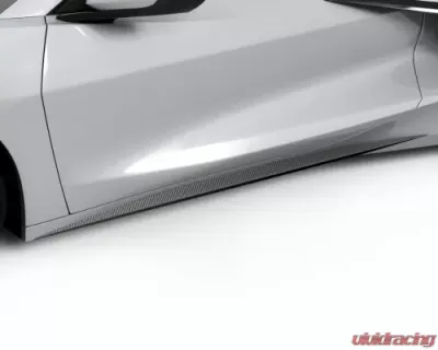 Vicrez Lower Skirt Vinyl Chevrolet C8 Corvette Stingray 2020-2024 - vz102297