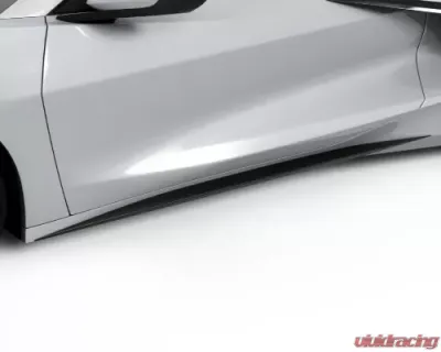 Vicrez Lower Skirt Vinyl Chevrolet C8 Corvette Stingray 2020-2024 - vz102297