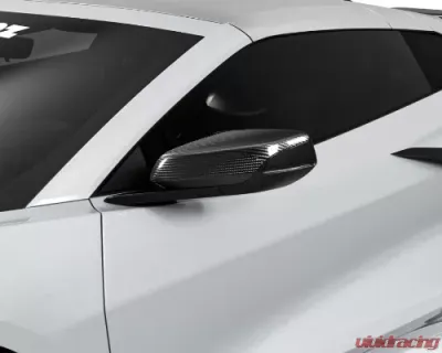 Vicrez Mirror Cover Vinyl Chevrolet C8 Corvette Stingray 2020-2024 - vz102299