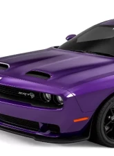 Vicrez Redeye Style Hood w/ Air Vent Scoop Dodge Challenger 2008-2021                                     - vz102320 - Image 2
