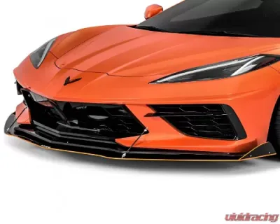 Vicrez V5R Front Splitter Chevrolet C8 Corvette Stingray 2020-2024 - vz102321