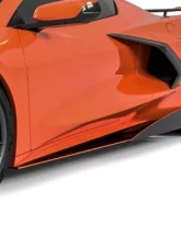 Vicrez V5R Side Splitters Chevrolet C8 Corvette Stingray 2020-2024                                     - vz102322 - Image 2