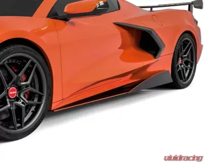 Vicrez V5R Side Splitters Chevrolet C8 Corvette Stingray 2020-2024 - vz102322