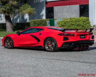 Vicrez V5R Side Splitters Chevrolet C8 Corvette Stingray 2020-2024 - vz102322