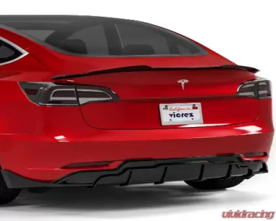 Vicrez V3R Style Rear Spoiler Tesla Model 3 2016-2021 - vz102330
