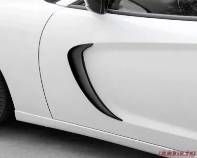 Vicrez VZ Side Door Scoops Add-On Dodge Charger 2011-2021 - vz102359