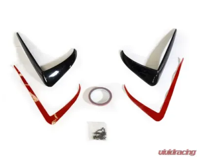 Vicrez V3R Style Front Bumper Vents Tesla Model 3 2016-2021 - vz102360
