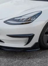 Vicrez V3R Style Front Bumper Vents Tesla Model 3 2016-2021                                     - vz102360 - Image 4