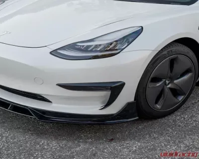 Vicrez V3R Style Front Bumper Vents Tesla Model 3 2016-2021 - vz102360