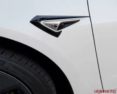 Vicrez V3R Style Side Fender Vents Tesla Model 3 2016-2021 - vz102361