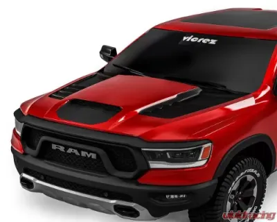 Vicrez TRX Style Hood w/ Air Vent Scoop Dodge RAM 1500 2019-2021 - vz102410