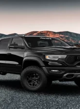 Vicrez TRX Style Hood w/ Air Vent Scoop Dodge RAM 1500 2019-2021                                     - vz102410 - Image 3