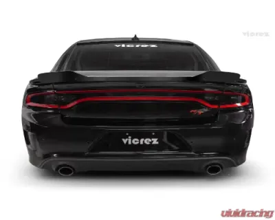Vicrez V5R Carbon Fiber Rear Wing Spoiler Dodge Charger 2011-2021 - vz102444