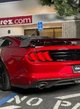 Vicrez GT500 Carbon Fiber Track Pack Rear Wing Spoiler Ford Mustang 2015-2021                                     - vz102445 - Image 4