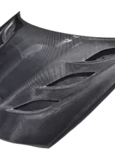 Vicrez Carbon Fiber V3R Hood w/ Vent Scoop Dodge Charger 2015-2021                                     - vz102504 - Image 5
