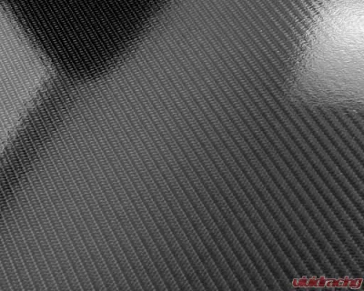 Vicrez Vinyl Car Wrap Film vzv10100 Ultra Gloss Epoxy Black Carbon Fiber 5ft x 15ft - vzv10100-15