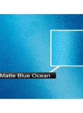 Vicrez Vinyl Car Wrap Film vzv10120 Matte Blue Ocean 5ft x 60ft                                     - vzv10120-60 - Image 2