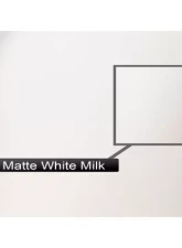 Vicrez Vinyl Car Wrap Film vzv10129 Matte White Milk 5ft x 20ft                                     - vzv10129-20 - Image 2