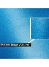 Vicrez Vinyl Car Wrap Film vzv10130 Matte Blue Azure 5ft x 50ft                                     - vzv10130-50 - Image 2