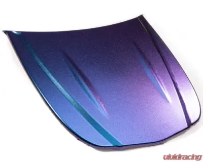 Vicrez Vinyl Car Wrap Film vzv10138 Gloss Blue Purple Glitter Chameleon 5ft x 55ft - vzv10138-55