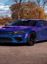 Vicrez Vinyl Car Wrap Film vzv10138 Gloss Blue Purple Glitter Chameleon 5ft x 55ft                                     - vzv10138-55 - Image 5