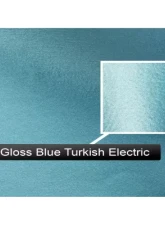 Vicrez Vinyl Car Wrap Film vzv10141 Gloss Blue Turkish Electric 5ft x 3ft                                     - vzv10141-3 - Image 2