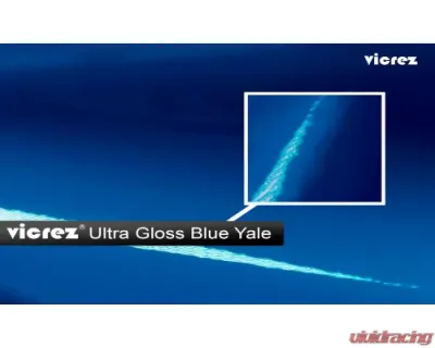 Vicrez Vinyl Car Wrap Film vzv10148 Ultra Gloss Blue Yale 5ft x 40ft - vzv10148-40