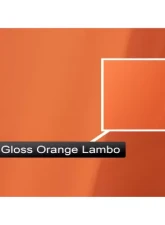 Vicrez Vinyl Car Wrap Film vzv10154 Gloss Orange Lambo 5ft x 60ft                                     - vzv10154-60 - Image 2