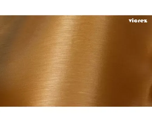Vicrez Vinyl Car Wrap Film vzv10171 Brushed Gold Aluminum 5ft x 5ft - vzv10171-5