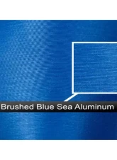 Vicrez Vinyl Car Wrap Film vzv10173 Brushed Blue Sea Aluminum 5ft x 60ft                                     - vzv10173-60 - Image 2
